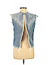Marques'Almeida Blue Sleeveless Blouse Size M - photo 2
