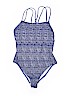 Ann Taylor LOFT Blue Swimsuit Top Size 8 - photo 1