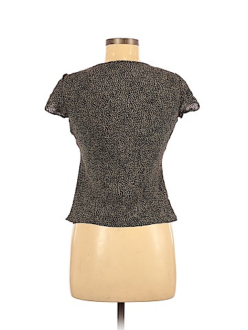 Jones New York Short Sleeve Silk Top (view 2)