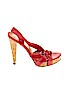 JLo by Jennifer Lopez Red Heels Size 6 1/2 - photo 1