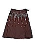 Amy Byer 100% Cotton Brown Skirt Size 16 - photo 1