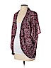 Motherhood 100% Polyester Burgundy Kimono Size Sm - Med Maternity - photo 1