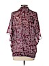 Motherhood 100% Polyester Burgundy Kimono Size Sm - Med Maternity - photo 2
