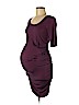 Motherhood Purple Casual Dress Size M - photo 1