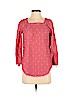Nike 100% Cotton Red 3/4 Sleeve Blouse Size S (petite) - photo 1