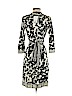 Diane von Furstenberg 100% Silk Ivory Casual Dress Size 0 - photo 2