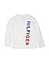 Tommy Hilfiger 100% Cotton White Long Sleeve T-Shirt Size 12 - 14 - photo 1