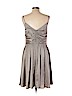 Banana Republic 100% Silk Gray Casual Dress Size 12 (petite) - photo 2
