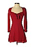 Reformation Red Casual Dress Size 0 - photo 1