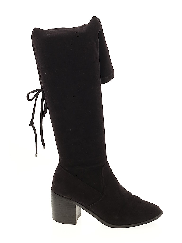 Steve Madden Black Boots Size 6 1/2 - photo 1