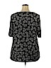 Lane Bryant Black Short Sleeve Top Size 22 - 24 Plus - photo 2