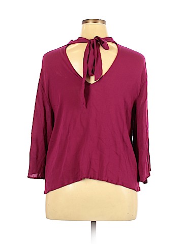 Lucky Brand 3/4 Sleeve Blouse (view 2)