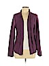 Eileen Fisher 100% Wool Purple Cardigan Size L - photo 1