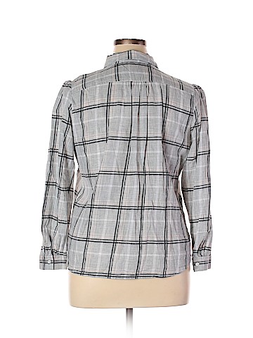 Ann Taylor LOFT Long Sleeve Button-Down Shirt (view 2)