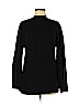 Donna Karan New York 100% Silk Black Silk Pullover Sweater Size M - photo 1