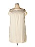 Xhilaration 100% Rayon Ivory Casual Dress Size XXL - photo 1