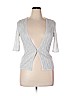 White House Black Market Gray Cardigan Size XL - photo 1