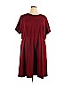 Hutch 100% Polyester Burgundy Casual Dress Size 3X - photo 1