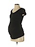 Liz Lange Maternity for Target 100% Cotton Black Short Sleeve T-Shirt Size S - photo 1