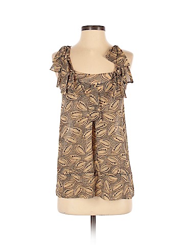 Diane von Furstenberg Sleeveless Silk Top (view 1)
