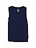 H&M 100% Cotton Blue Sleeveless T-Shirt Size 4 - 6 - photo 1