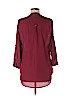 rue21 100% Polyester Burgundy 3/4 Sleeve Blouse Size M - photo 2