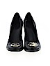 BCBGeneration 100% Leather Black Wedges Size 8 1/2 - photo 2