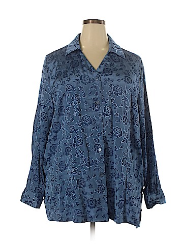 Kathie Lee Long Sleeve Blouse (view 1)