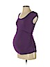 Liz Lange Maternity for Target Purple Short Sleeve T-Shirt Size XS - photo 1