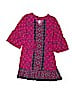 Justice 100% Rayon Print Pink Dress Size 10 - photo 1