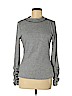 Laundry by Shelli Segal Silver Long Sleeve Top Size M - photo 1