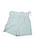 Zara Teal Dressy Shorts Size XS - photo 1