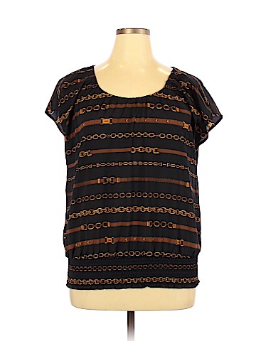 MICHAEL Michael Kors Short Sleeve Blouse (view 1)