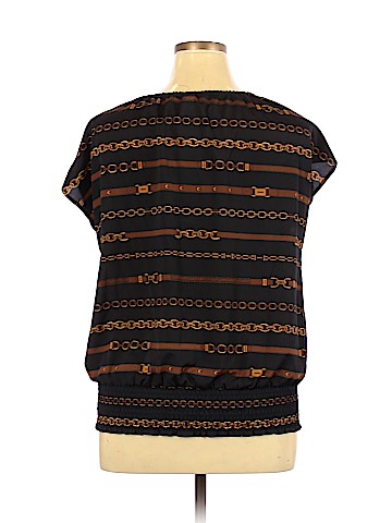 MICHAEL Michael Kors Short Sleeve Blouse (view 2)