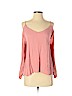 Reformation Pink Long Sleeve Blouse Size L - photo 1