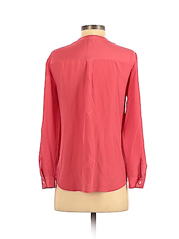 Ann Taylor Long Sleeve Silk Top (view 2)