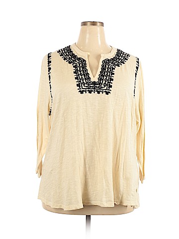 Lucky Brand 3/4 Sleeve Blouse (view 1)