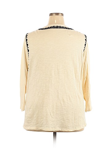 Lucky Brand 3/4 Sleeve Blouse (view 2)