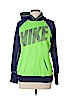 Nike 100% Polyester Green Pullover Hoodie Size L - photo 1