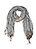 Unbranded Print Blue Scarf One size - photo 1
