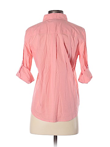 Ann Taylor Factory 3/4 Sleeve Button-Down Shirt (view 2)