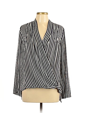 Ann Taylor Factory Long Sleeve Blouse (view 1)