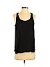 Ann Taylor LOFT 100% Polyester Black Sleeveless Blouse Size S (petite) - photo 1