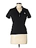 Lauren by Ralph Lauren 100% Cotton Black Short Sleeve Polo Size M (petite) - photo 1