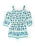 My Michelle 100% Polyester Print Blue Romper Size L (kids) - photo 1