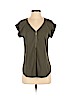 Express Green Short Sleeve Blouse Size S (petite) - photo 1