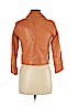 3.1 Phillip Lim 100% Leather Orange Leather Jacket Size 4 - photo 2