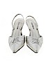 Karen Scott Silver Heels Size 8 - photo 2