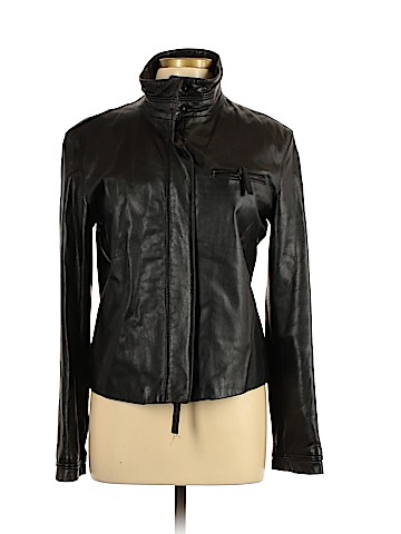 Armani Jeans Leather Jacket (view 1)