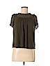 Ann Taylor LOFT 100% Rayon Green Short Sleeve Top Size S (petite) - photo 1
